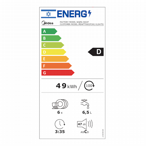 ���� ���� �������� Midea MDWTT0602F(W)-W-IL �����