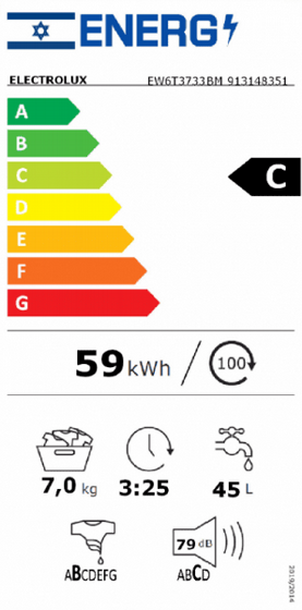 ����� ����� Electrolux EW6T3733BM �7 ��"�