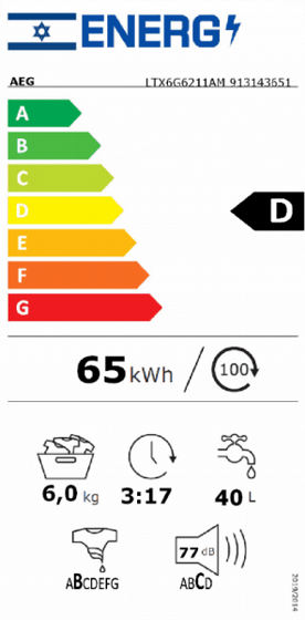 ����� ����� AEG LTX6G6211AM �6 ��"�