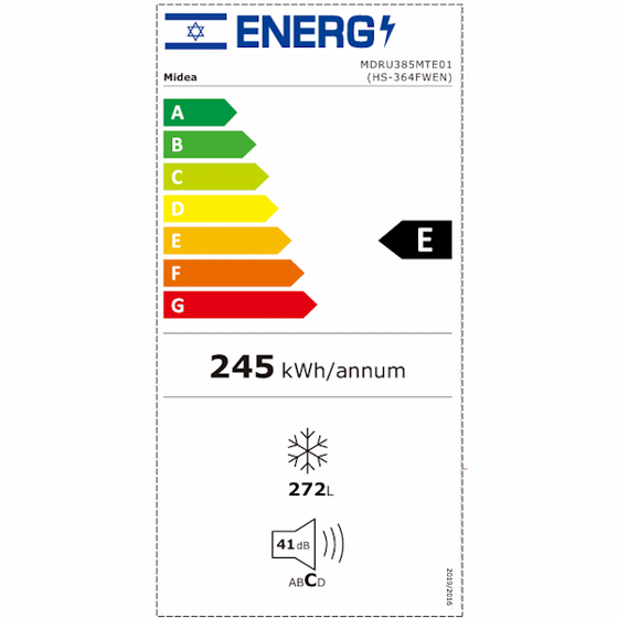 ����� ������ Midea MDRU385MTE01 �281 ����� �����