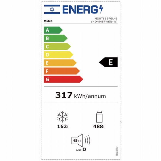 ���� ������ ����� Midea MDRT866FGL46 �650 ����� �����
