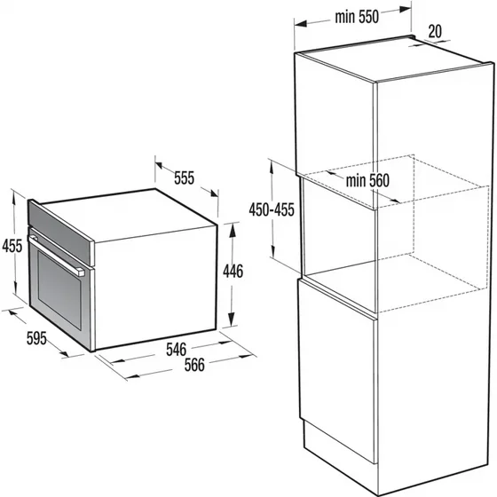 ���� ���� GORENJE BCM598S18X �������