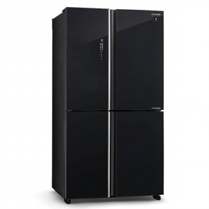 מקרר 4 דלתות מקפיא תחתון בנפח 525 ל' דגם SHARP SJ-8590-BK דלותת זכוכית מקרר 4 דלתות מקפיא תחתון בנפח 525 ל' דגם SHARP SJ-8590-BK דלותת זכוכית