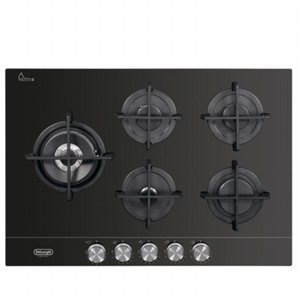כיריים גז 5 להבות 90 ס"מ Delonghi DGH4190GN תוצרת איטליה זכוכית שחורה כיריים גז 5 להבות 90 ס"מ Delonghi DGH4190GN תוצרת איטליה זכוכית שחורה