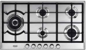 כיריים גז 5 להבות 90 ס"מ Delonghi DGH3290CX כיריים גז 5 להבות 90 ס"מ Delonghi DGH3290CX